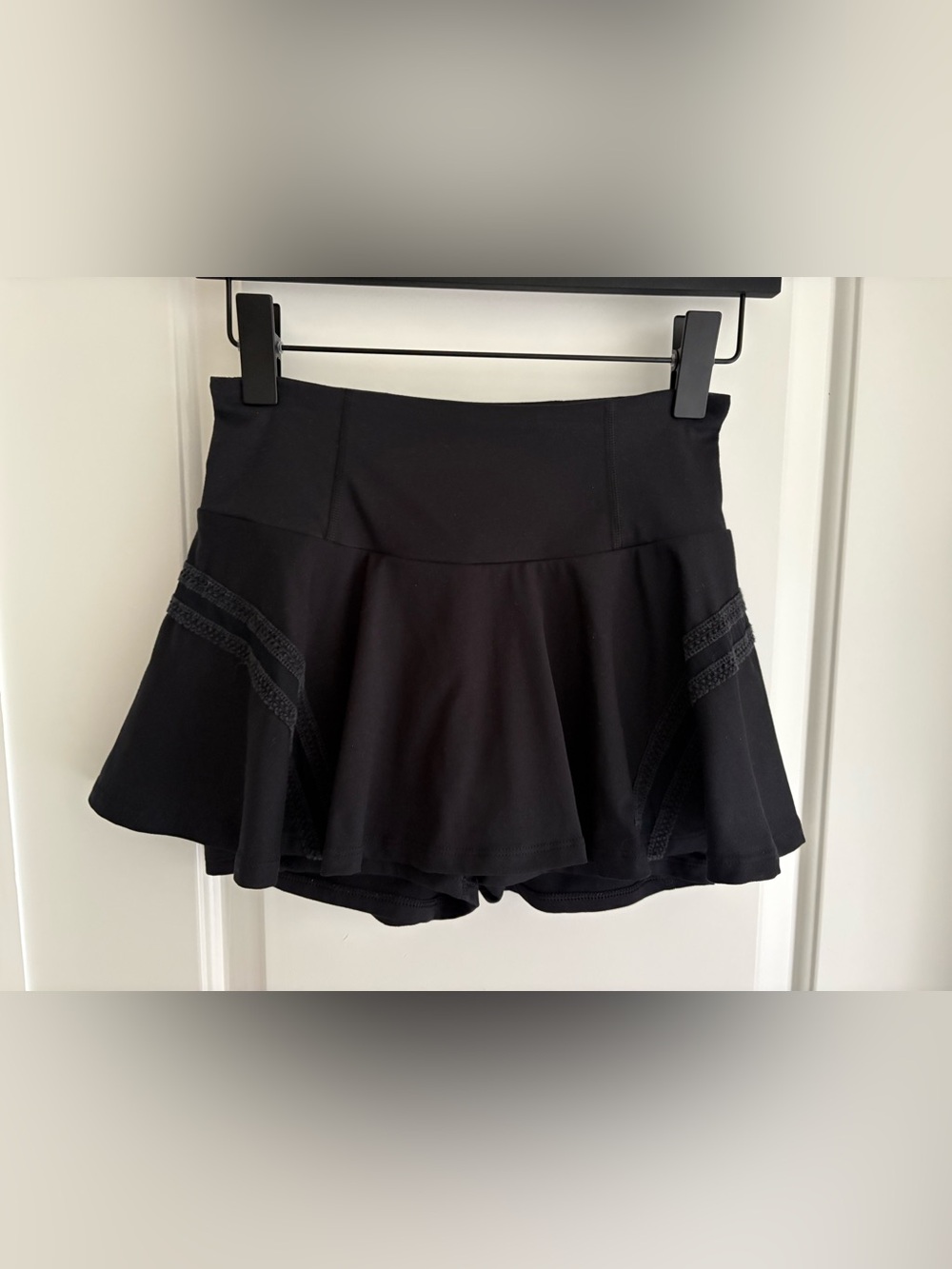 FP Movement by Free People Black Pleats and Thank Skort - Small - Picture 3 of 12